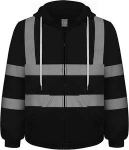 Sweat-shirts de sécurité de haute qualité, sweat-shirts en polaire réfléchissants pour le froid - Product Image 1