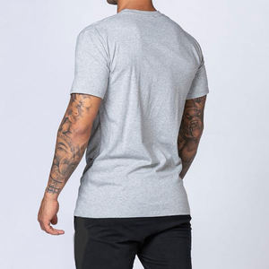 T-shirts pour hommes de couleur personnalisée Broderie de haute qualité Logo imprimé Design surdimensionné 100% coton Personnalisé Coupe régulière Respirant - Product Image 5