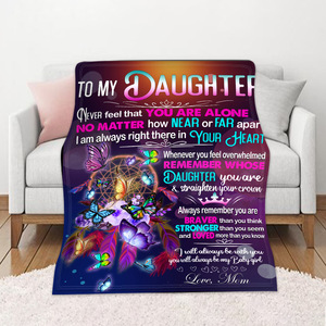 Custom Printed Love Envelope Flannel Throw Blanket for <b>Sofa</b> <b>Bed</b> Soft Fleece Couch Blanket - Product Image 5