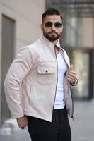 Manteau long zippé kaki pour homme de qualité supérieure, imperméable, respirant, rembourré, vêtement d'extérieur décontracté de haute qualité pour le froid