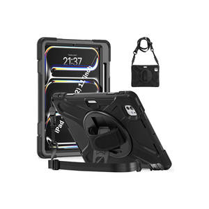 Coque de protection intelligente en silicone résistante aux chocs Netzy SAFA Defender Heavy Duty pour iPad Pro 11 2024 - Product Image 2