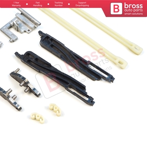 Kit de réparation de guides de toit ouvrant coulissant BSR677, 12 pièces, pour Clio MK2 X65 BB CB SB 1998-2016 - Product Image 4