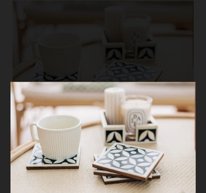 Posavasos con incrustaciones de hueso Nuevo último diseño Posavasos para servir y piezas de la mejor calidad con forma cuadrada y uso de utensilios de cocina - Product Image 4