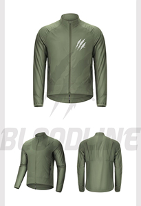Men's Windproof <b>Waterproof</b> Breathable Puffer <b>Jacket</b> with Solid O-Neck Zipper Closure Regular Fit Winter Wear - Product Image 5