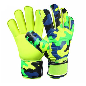 Guantes de portero de alto rendimiento con protector de dedos Látex alemán duradero El mejor agarre para entrenamiento de fútbol - Product Image 5