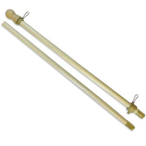 Mât de drapeau en bois léger, best-seller, de qualité supérieure, mât de drapeau en bois de qualité supérieure - Product Image 1