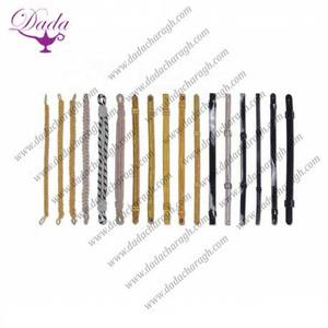 Capuchon torsadé en lingot d'or Capuchons de cordon Capuchon de cordon tressé - Product Image 2