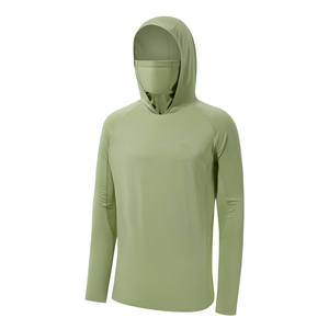 เสื้อฮู้ดสำหรับผู้ชายแห้งเร็วระบายอากาศได้ดีเสื้อตกปลาสำหรับผู้ชาย - Product Image 3