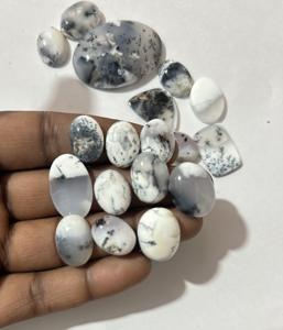 AAA grado 100% Natural dendrita ágata piedra preciosa cabujón tamaño personalizado semipreciosa joyería piedras precio al por mayor - Product Image 3