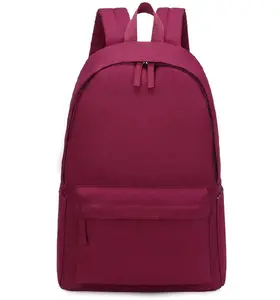 Top Quality Custom school Custom oem Large capacity travelling girl travel sport school college Bag back pack fashionable red