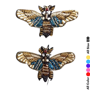 Patch 15 Years Experience Embroidered Beaded Patch for Clothes Decorative Iron On Sew On Fashion DIY <b>Accessories</b> - Product Image 3