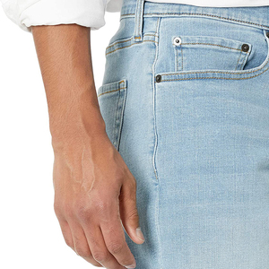 Diseño elegante Hombres Denim Short peso ligero Venta caliente antiarrugas totalmente personalizado transpirable Denim Short con alta calidad - Product Image 3