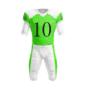 Maillot de football américain grande taille personnalisable en gros uniforme de sublimation respirant pour les ensembles d'équipe - Product Image 3