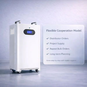 แบตเตอรี่ LiFePO4 51.2V 300Ah สำหรับระบบกักเก็บพลังงานภายในบ้าน พร้อมล้อ  รองรับ CAN RS485 ได้รับมาตรฐาน CE รับประกัน 10 ปี ความจุ 15.4kWh พร้อมจัดส่ง - Product Image 2