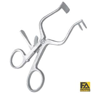 Retractor Plester de alta calidad con puntas romas 10,5 cm esparcidores de heridas Retractor de autorretención de acero inoxidable lado izquierdo - Product Image 2