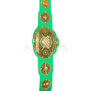 Cinturones de Campeonato de Lucha Libre Unisex de Cuero de Alta Calidad, Ecológicos, Ligeros, con Diseño Personalizado, Código SC-CB-09, Gran Venta - Product Image 2