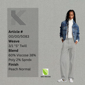 60% Viscose 38% Polyester 2% <b>Spandex</b> Poplin Fabric Dress & Suit for Boys & Girls Carded <b>Yarn</b> Lightweight Soft Style Washed - Product Image 1