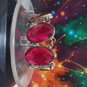 Pulsera de Diseño de Alta Calidad para Mujer, Joyería Fina Hecha a Mano con Piedra Natural para Bodas, Aniversarios y Fiestas - Material de Latón - Product Image 2