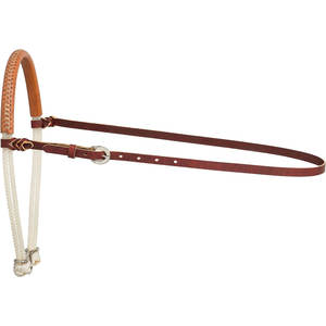 Noseband de cuerda cubierta Premium para caballos, calzones, banda para la nariz equina acolchada suave, Control de entrenamiento, educación de equitación ajustable - Product Image 2