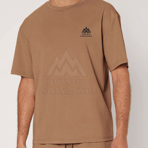 เสื้อยืดโอเวอร์ไซส์ ผ้าฝ้าย 100% ทรงหลวม พิมพ์ลายดีไซน์ไม่ซ้ำใคร ขายดี เสื้อยืดโอเวอร์ไซส์สำหรับผู้ชาย - Product Image 6