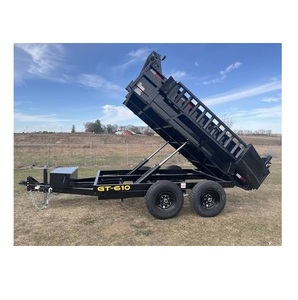 Remolque Utilitario de Carga Pesada - Remolque con Elevación Hidráulica - Remolque para Transporte de Carga a Granel - Product Image 5