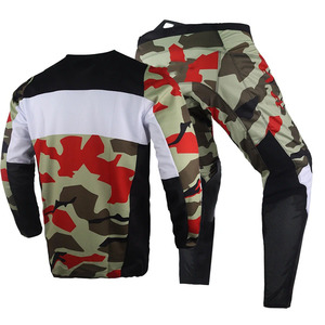 ชุดแข่งมอเตอร์ครอสแบบกำหนดเองล่าสุดชุดแข่งรถวิบากแบบเจอร์ซีย์และกางเกงชุดแข่งขันน้ำหนักเบาสำหรับผู้ใหญ่ - Product Image 4