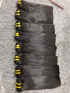 Tendance chaude os droite Remy 100% extensions de cheveux humains vietnamiens vierges pour les femmes noires faisceau frontal - Product Image 5