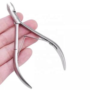 Las pinzas para cutículas de doble resorte Nghia profesionales más vendidas, recortador de uñas de acero inoxidable para dedos, cutícula más vendida - Product Image 2