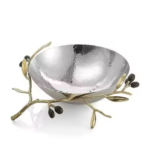 Cuencos de mesa para servir, mesa de comedor de diseño moderno, cuencos de ensalada para servir, llegada de lujo para cena, fiesta de boda y decoración del hogar - Product Image 1