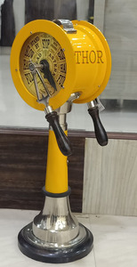 Commande de moteur de bateau Antique 18 pouces Base en bois télégraphique nautique décoration de collection pour la maison avec son - Product Image 3