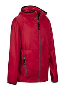 2025 New Fashion Lightweight Waterproof Hooded <b>Canvas</b> Jacket Men Custom Plus Size Windbreaker Zipper Closure Autumn - Product Image 5