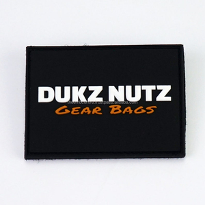 Nueva moda Pvc insignias etiqueta goma Logo proveedor personalizado Transferencia de Calor parches de goma insignias de Pvc para la venta tela de sarga - Product Image 5