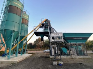 Compact 30 30 M3/h Compact Concrete Batching Plant (Full Automatic Ready Mix Compact Concrete Mixing Plant) - Product Image 5