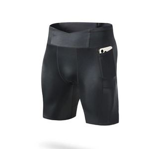 Mallas para correr de secado rápido para hombre, pantalones cortos de alta elasticidad para Fitness, traje deportivo, pantalones de compresión de baloncesto, calzoncillos de entrenamiento - Product Image 4