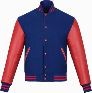 2024 Hip Hop Varsity chaqueta hombres mujeres otoño Patchwork Color bloque rompevientos abrigos moda suelta - Product Image 2