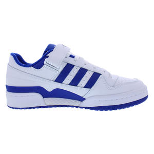 รองเท้าอาดิดาส ฟอรั่ม โลว์ สำหรับผู้ชาย สี: คลาวด์ไวท์/รอยัลบลู ของแท้ 100% - Product Image 1