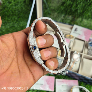 2025 joyería de moda Hip Hop relojes de diamantes Iced Out hombres mujeres relojes de cuarzo de lujo esfera azul reloj para Mujeres Hombres - Product Image 3