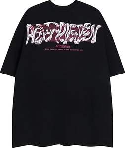 Rappeur métallique t-shirts graphiques hommes Y2k t-shirts surdimensionnés femmes T-shirts Vintage unisexe été hauts 100% coton t-shirt vintage - Product Image 2