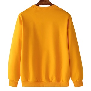 เสื้อสเวตเตอร์ของผู้ชายเสื้อสเวตเตอร์ผ้าฝ้ายผสมสีพื้นฐานดีไซน์ใหม่สำหรับผู้หญิงและผู้ชาย - Product Image 2