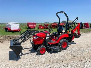 รถแทรกเตอร์มินิฟาร์ม TYM T224H พร้อมที่ตักและที่ขุดดิน 22 แรงม้า ขับเคลื่อน 4 ล้อ เหมาะสำหรับงานขุด/ขุดร่อง/จัดสวน และงานฟาร์มขนาดเล็ก - Product Image 6