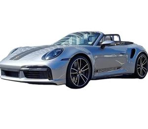 GT Plata Metálico 2024 911 Turbo S Cabriolet AWD Volante a la Izquierda Rines de Aleación Usados R17 Asientos de Cuero Paquete de Potencia - Product Image 1