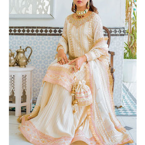 Dernière conception de vêtements de fête lourds, vêtements de Festival, Salwar Kameez avec dupata, prix de gros - Product Image 5
