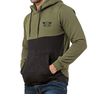 Derniers sweats à capuche d'hiver 100% coton pour hommes, confortables, anti-rétrécissement, style de rue, avec poche zippée, sweats à capuche imprimés personnalisés - Product Image 1