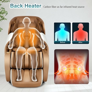 Fauteuil de massage corps entier zéro gravité avec mode automatique, techniques de massage, airbags, massage avec étirements yoga, contrôle par application, ions négatifs - Product Image 6