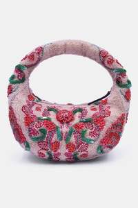 BOLSOS ÚNICOS BORDADOS ELEGANTES MEJOR Estilo bohemio Bordado Trabajo Embrague de mano Bolsos Diseño elegante Forro al por mayor - Product Image 3