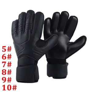 Gants de gardien de but personnalisables unisexe équipement de football en PU avec logo personnalisé, antidérapant, respirant et réglable pour la protection des doigts - Product Image 5