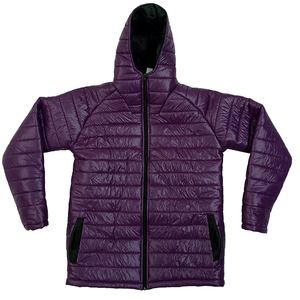 OEM personalizado de los hombres Puffer chaqueta abrigo de invierno con cierre de cremallera con capucha Delgado nuevo estilo brillante burbuja para jóvenes adultos hecho Pakistán - Product Image 1