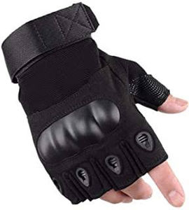 Guantes de Ciclismo de dedo corto de diseño personalizado Gel acolchado para ciclismo de carretera al aire libre Cuero Premium con embalaje personalizado PK - Product Image 5