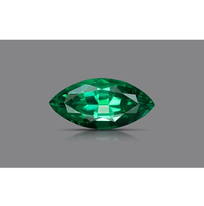 Piedra preciosa verde natural Esmeralda en forma ovalada suelta facetada para la fabricación de joyas y piedra de tamaño de anillo Esmeralda a precio mayorista - Product Image 1