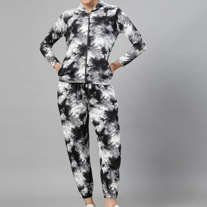 Nouveauté pour femmes survêtements de conception personnalisée OEM de meilleure qualité 100% coton à capuche et survêtement pantalons de survêtement survêtements - Product Image 5